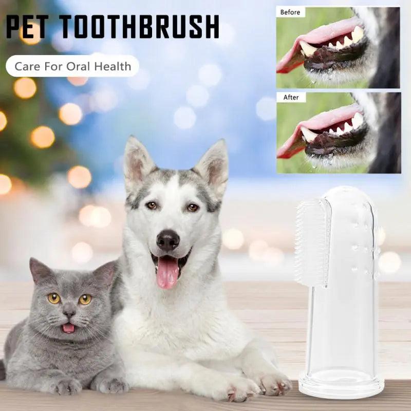 Dog Cat Easy Teeth Cleaning/ Give Your Dog Comfort And A Fresh Breath