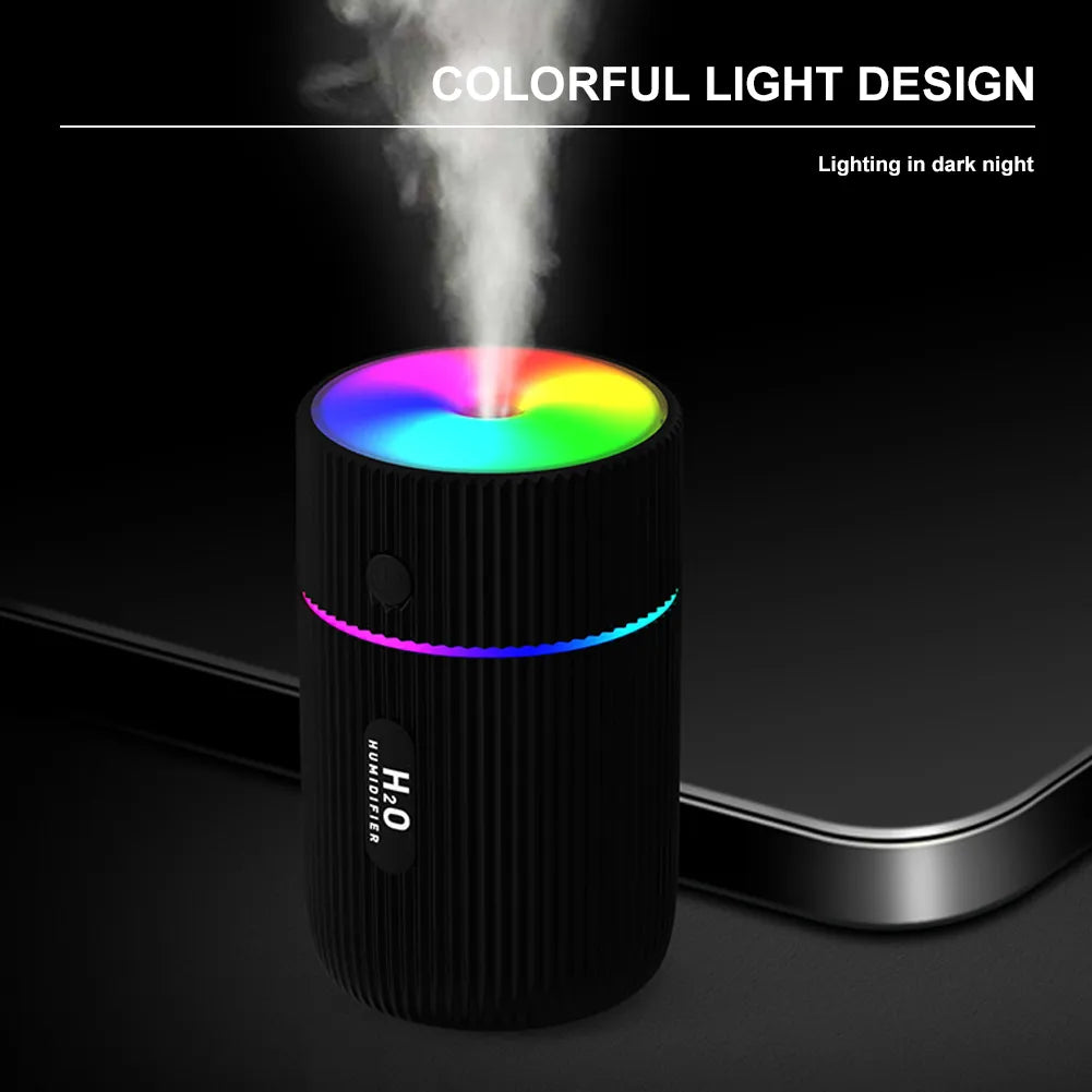 Car Air Humidifier 2.0 - USB Aroma Diffuser With LED Upgraded 2024