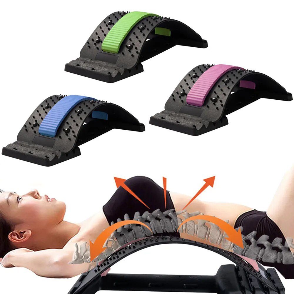 Back Stretcher Magnetotherapy Upgraded 2024/Pain Relief Tool