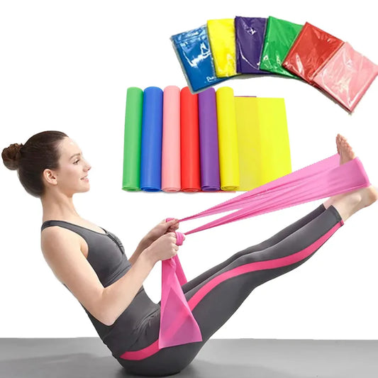 Yoga Pilates Stretch Resistance Band/Fitness Band For Training