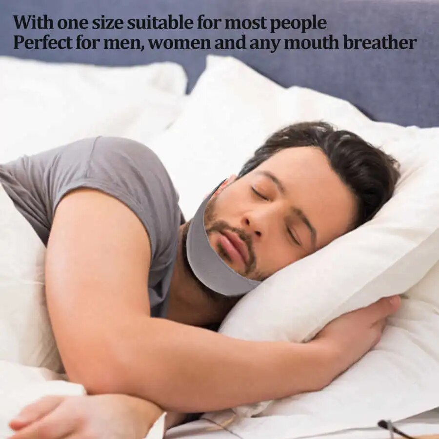 Anti Snore Band With Chin Strap 5.0, Helps You Enjoy High Quality Sleep