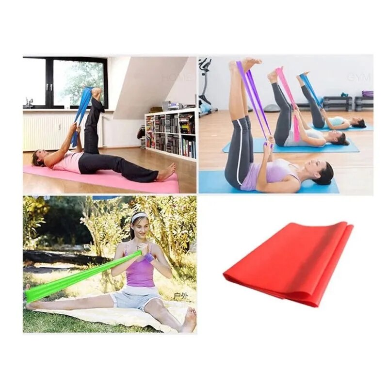 Yoga Pilates Stretch Resistance Band/Fitness Band For Training